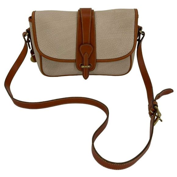 Dooney & Bourke Bags Dooney Bourke Vintage Bone Tan Pebble Leather
